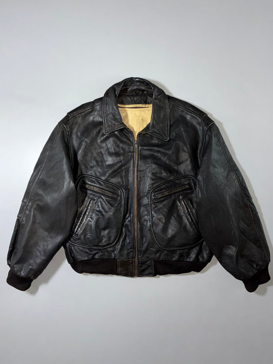 Super Premium Original Pure Heavy Leather Jacket (2Xl/3Xl)