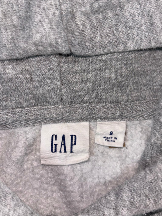 GAP “EST 1969” Pink Graphic Print Grey Hoodie (M)