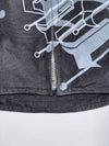 Power Trip “Less Brake More Throttle” Moto Jacket — Heavy Patch Work With Detachable Arm (XL)