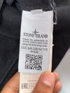 Stone Island Black Crewneck Sweatshirt with Signature Badge(M)