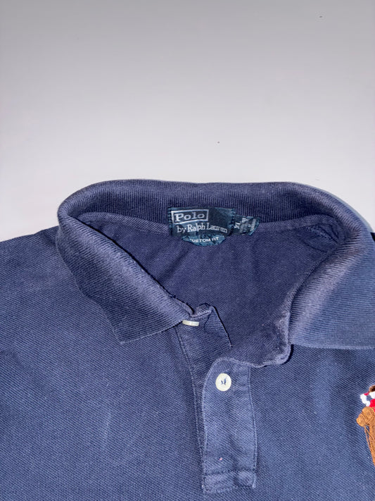 Polo Ralph Lauren | Big Pony Custom Fit Polo | Navy (L)