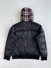 Big Train Osaka Plaid Hooded Jacket with Puffer Sleeves (Xl)