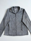 Columbia Full Zip Fleece Jacket – Grey (L)