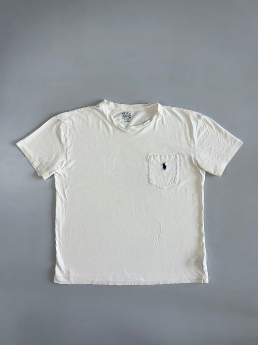 Polo Ralph Lauren | Pocket Tee | White (M)