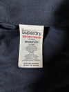 Superdry Original Windcheater Quilted Hooded Jacket – Navy,(M)