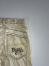 Rainbow Cream Zip-Detail Jeans (W:32|L:41)