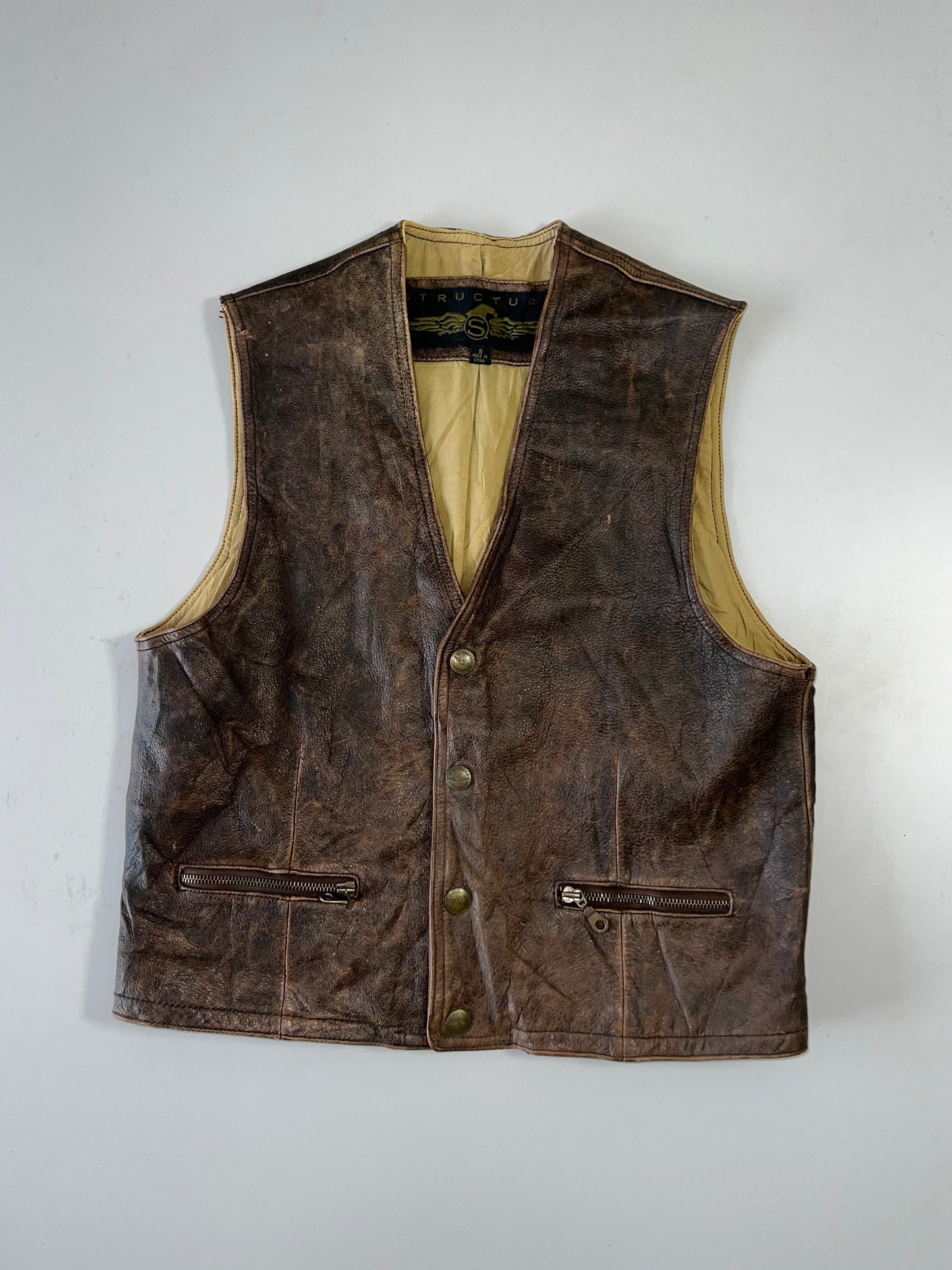 ZSuper Premium Half Leather Jacket (S)