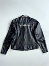Vintage Harley-Davidson Women's Black Leather Jacket – Made in USA (M)