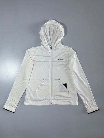 New Balance White Zip-Up Hoodie Men’s (S)