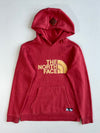 The North Face Berkeley Heritage Embroidered Logo Hoodie with Leather Hood Patch (M)