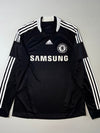 Adidas Chelsea FC 2008/09 Away Jersey Long Sleeve – Black Samsung  (L)