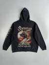 Sabaton “None Alive, None Survive” Faded Zip Hoodie (Xl)