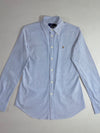 Tommy Hilfiger Golf | Vintage Beige Navy Collar Crest Harrington Jacket Women’s (S)