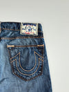 True Religion Dark Wash Bootcut Jeans (W:35|L:44)