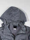 Nike Grey Hooded Windbreaker Jacket – Mesh Lined (S)