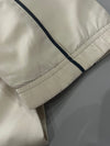 Vintage Nike Mini Swoosh Cream Track Jacket (L)