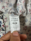 Denim & Flower by Ricky Singh Ditsy Floral Short-Sleeve Button-Up Shirt (M)