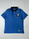 Polo Selection Blue Rugby Polo – “Scottish Highlands 1874” Embroidered Crest (M)