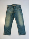 ZLevis.501 Super Premium Original Straight Fit Jeans (W-32,L-38)