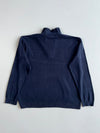 Chaps Navy Quarter-Placket Polo Sweater(2XL)