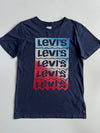 Levi’s Wavy Repeat Logo Graphic T-Shirt (XS)