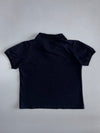 Burberry London Polo Shirt | Nova Check Placket | Black | Made in England (XS)