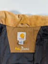 Carhartt Full Swing Armstrong Duck Canvas Jacket Faded Brown, Corduroy Collar, Quilted Lining, (XL)