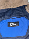 NEPA Hooded Outdoor Mountain Jacket – Brown/Cobalt Blue (S)
