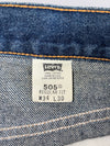 Levi’s 505 Regular Fit Jeans (W:34) (L:43.5)