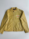 Harley Davidson | Leather  Jacket Mustard Yellow (L)