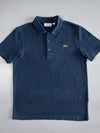 Lacoste Sport Vintage Navy Marl T-Shirt (M)