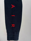 Nike Air | Cropped Zip-Up Hoodie – Black & Red | (XL)