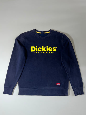 Dickies "The Original" Navy Spellout Sweatshirt (L)