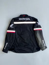Honda Motorcycle Racing Jacket – Black/Red/White (M)