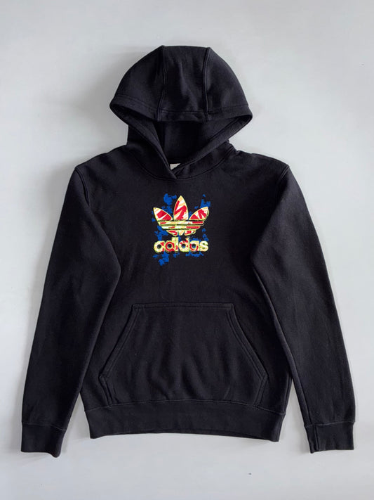 Adidas Originals | Camo Trefoil Graphic Hoodie Black (S)