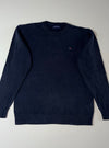 Tommy Hilfiger Navy Classic Crewneck Knit Sweater – (M)
