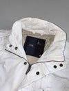 G-Star RAW Denim 3301 White Utility Bomber Jacket (M)