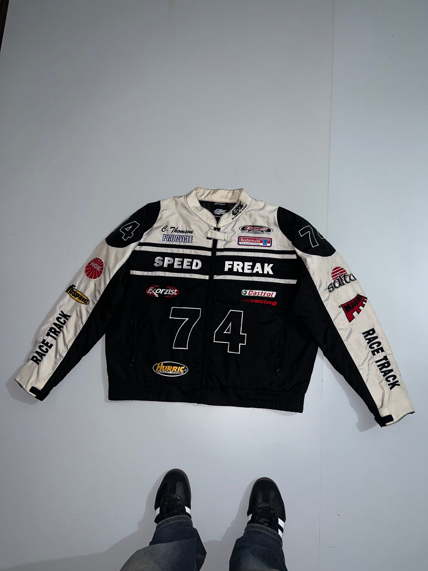 !                      Nascar x Vintage, Super (RARE) Racing Jacket (2XL/3XL)