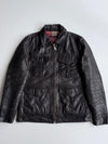 Vintage Marlboro Classics Genuine Leather Utility Jacket  Black (L)