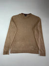 Tommy Hilfiger Beige Pima Cotton Cashmere Crewneck Sweater (XL)