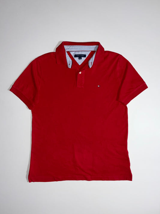 Tommy Hilfiger Polo – Red (L)
