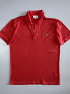 Lacoste Classic Crocodile Pique Polo Shirt
Faded Red 100% Cotton (M)