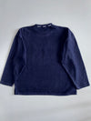 Nike | Vintage “Nike Service” Embroidered Long Sleeve Tee | Navy (2XL/3XL)