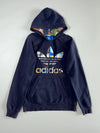 Adidas Originals Trefoil Pullover Hoodie – Navy (S)