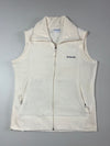 Columbia Fleece Full-Zip Vest - Cream (M)