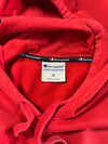 Champion Red Hoodie – Sleeve Script Logo | (M)