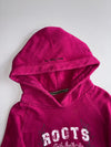 Roots Athletics Est. 1973 Pullover Hoodie Magenta/Pink (XS)