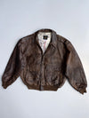 ZAvirex Type -2A Original Pure Leather Jacket (ULTRA PREMIUM & RARE) (L/XL)