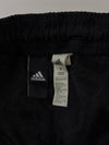 Adidas Oversized Logo Black Athletic Shorts (W:31) (L:19)