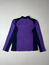 Asics | Purple Navy Quarter Zip Fleece Pullover Women’s | (S)